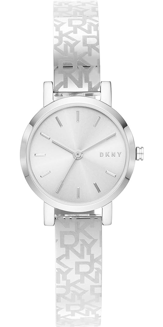 DKNY Women's Soho Slim Stainless Steel Quartz Dress Watch