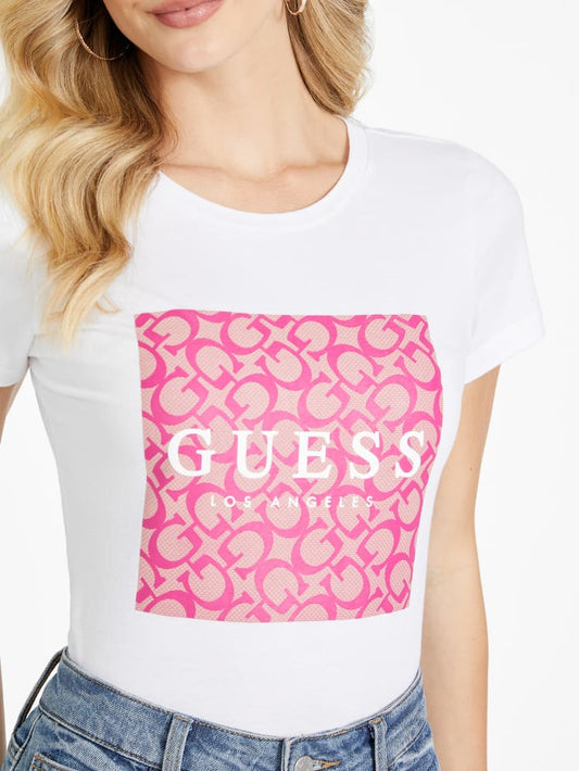 GUESS Orley Logo Tee P&W