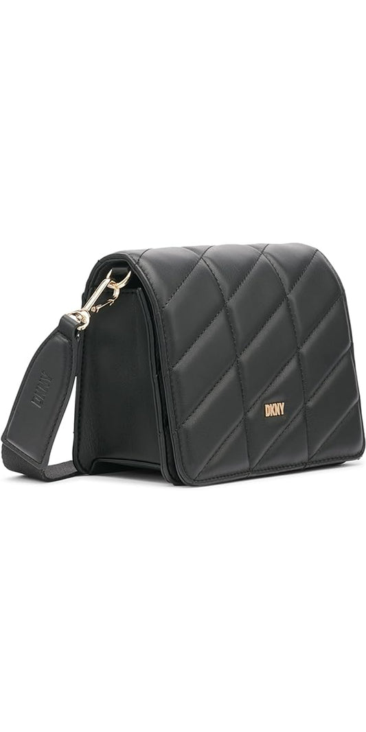 DKNY Bodhi Crossbody Bag, Black/Gold