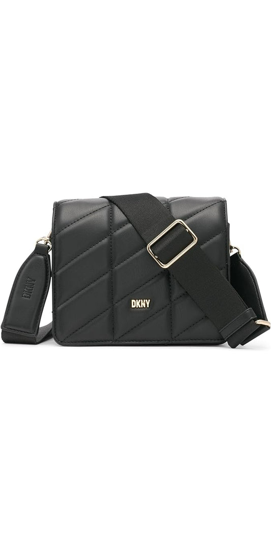 DKNY Bodhi Crossbody Bag, Black/Gold