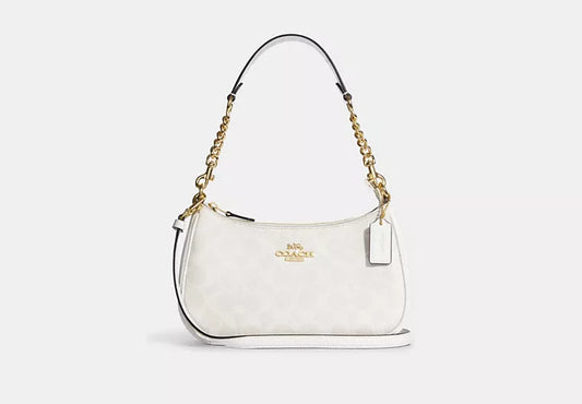 COACH Teri Shoulder Bag In Signature Canvas