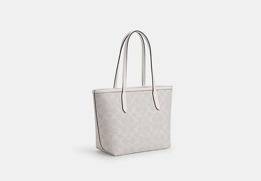 COACH Mini City Tote In Signature Canvas